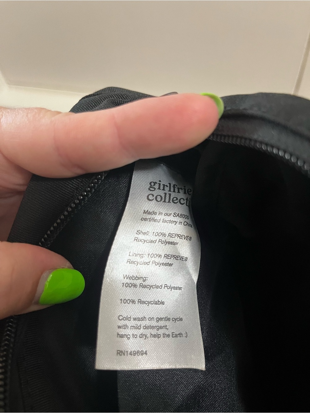 Girlfriend Collective Fanny Pack - Picture 4 of 4
